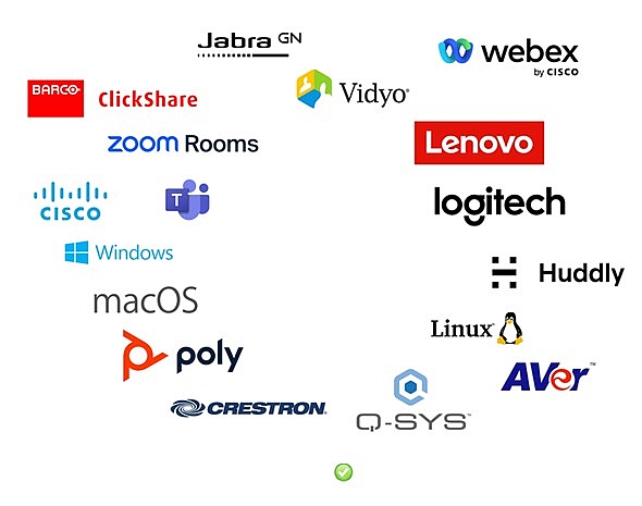 Loga producentów ścian led