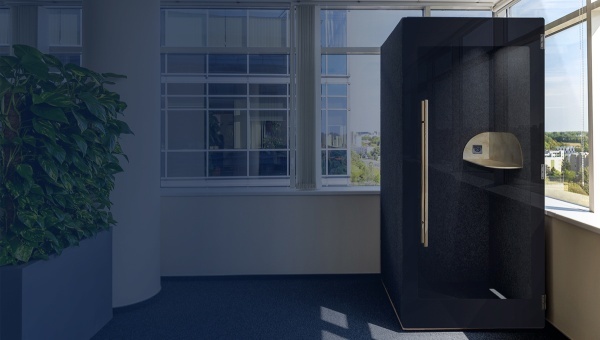 Blog miniatura Peace and quiet at a premium. HIDE PHONE BOOTHS.