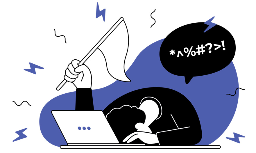 ClipArt Człowiek śpi na laptopie